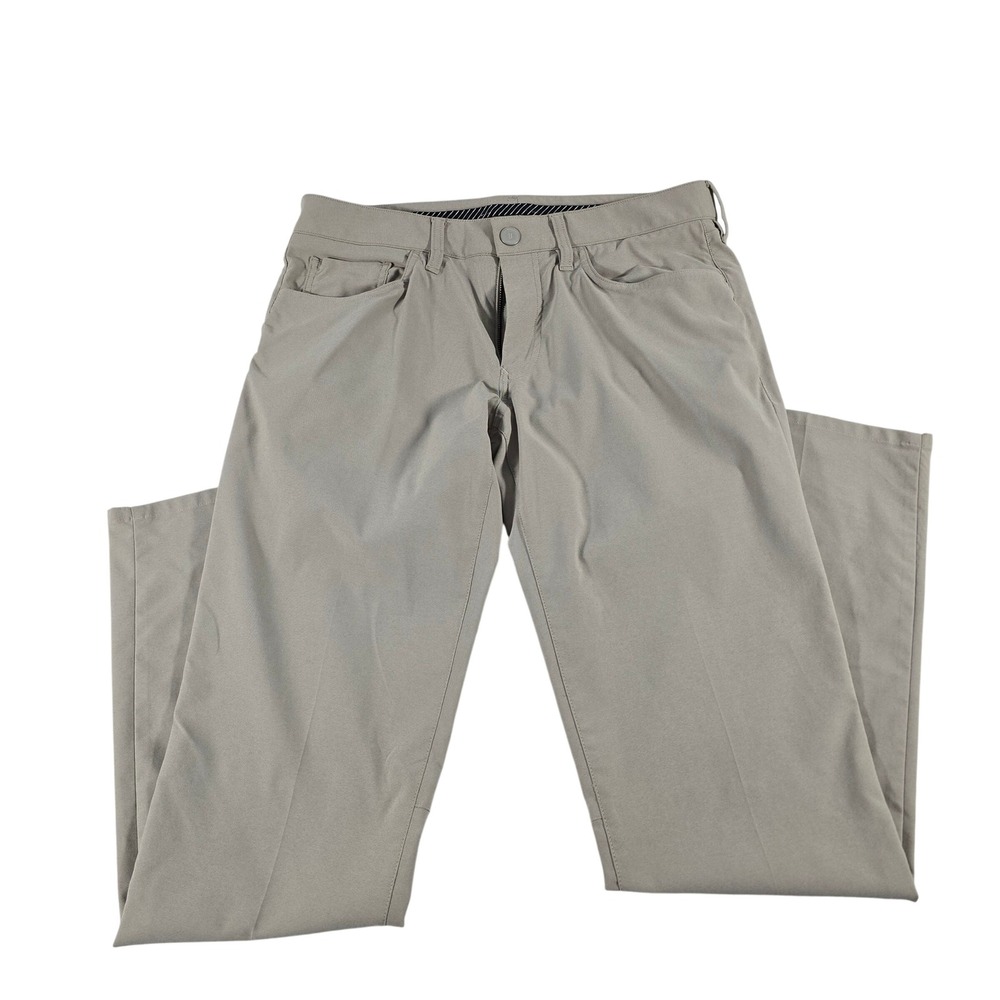 Bonobos Golf Slim Fit Khaki Performance Pants 31x32 Tan 23292-KH213